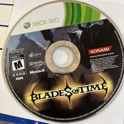 Blades of Time (Microsoft Xbox 360, 2012) DISC ONLY - Image 1 of 2