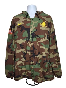 Oregon DUCKS Football TEAM ISSUED Nike Veteran's Day CAMO JACKET Men's 4XL - Picture 1 of 4