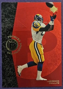 1996 SP Football #9 Lawrence Phillips Rookie card St. Louis Rams! - Bild 1 von 2