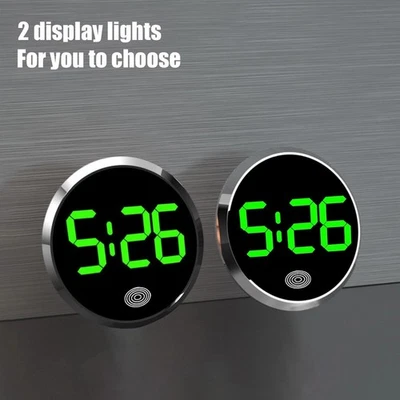 Car Luminous Car Clock Touch Type LED Electronic Watch Vehicle Car Supplies - Image 1 of 4