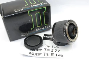 Contax SLR Carl Zeiss Mutar II T* 2x Converter. Mint and Boxed - Picture 1 of 5