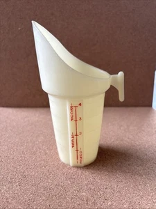 Vintage Merry Maid Plastik Nr. 163 Messlöffel 4 Unzen 1/2 Tasse Küche - Bild 1 von 6