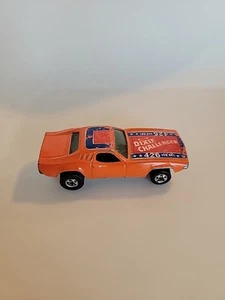 1982 Hot Wheels Dixie Challenger 426 Hemi - Orange - 1/64 Diecast Vintage - Picture 1 of 7