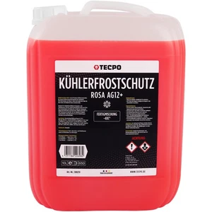 TECPO KÜHLERFROSTSCHUTZ ROT ROSA 10L KÜHLMITTEL G12+ -40°C ANTIFREEZE für VAG - Bild 1 von 7