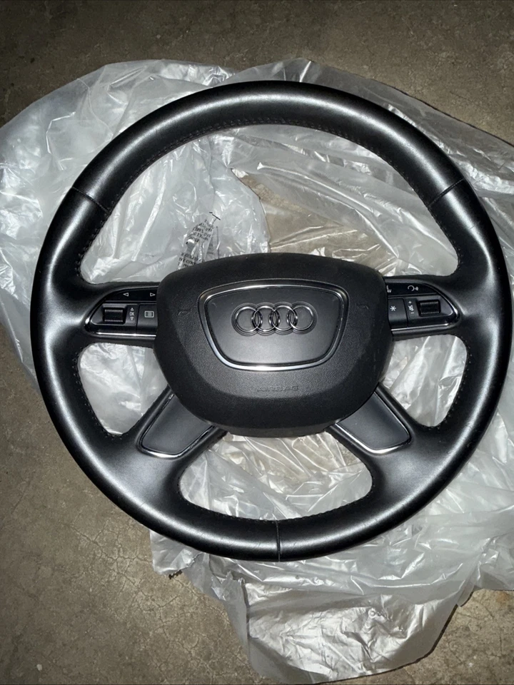 AUDI A6 C7 2012-2017 volante negro con SRS OEM Foto 1 de 4