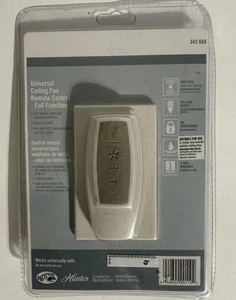 Hampton Bay 343 668 Deckenventilator Fernbedienung Licht Dimmen Brandneu - Bild 1 von 8