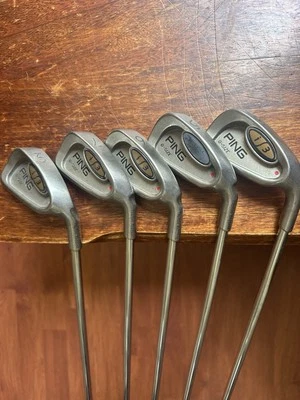 Ping I3 O-Size 5-9 Iron Set red Dot Regular Golf golfing Shafts Foto 1 de 4