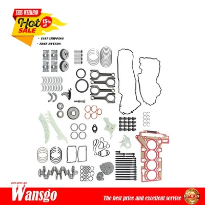 For BMW 12-15 X1 12-16 328i 14-16 428i 11257594453 Engine Overhaul Rebuild Kit - Image 1 of 4