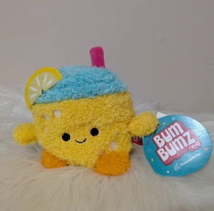 Russ Bumbumz Liz Poolside 4.5" Lemonade Stuffed Animal Plush Toy Bum Bumz New! - Foto 1 di 10