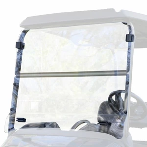 RedDot Impact Resistant Clear Windshield for 24+ EZGO RXV with 54" Molded Top - Foto 1 di 7