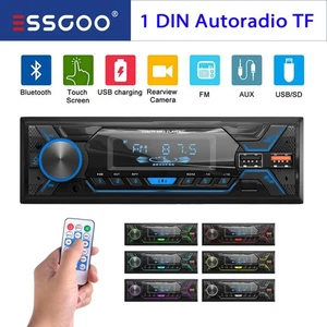 Autoradio Mit Bluetooth-Freisprecheinrnchtung Fernbedienung 1DIN AUX sd USB MP3 - Bild 1 von 13