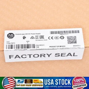 New Factory Sealed AB 1756-PB72 /C ControlLogix 24V DC Power Supply 1PCS - Picture 1 of 2