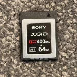 Sony 64GB XQD G Series 400MB/s Memory Card - Picture 1 of 2
