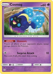Cosmog - 100/236 100/236 SM - Cosmic Eclipse Pokemon Card NM - Picture 1 of 1