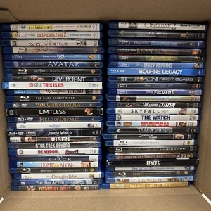 Blu-ray Lot 50 Movies Family Action Comedy Blockbusters Instant Collection - Imagen 1 de 5
