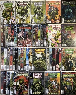 New 52 Swamp Thing #0-40 +3 Annuals Complete Series Set 2011 DC Horror Comics - Image 1 of 4