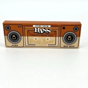 Pinky Rose Cosmetics Pump Your Bass 2 Makeup Sticks in JAZZ and HIP HOP NOB - Picture 1 of 6