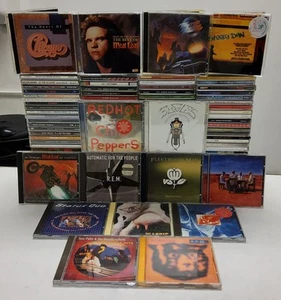 129 x Rock CD JobLot- Chili Peppers Meat Loaf Chicago REM Fleetwood Eagles 8 - Picture 1 of 7