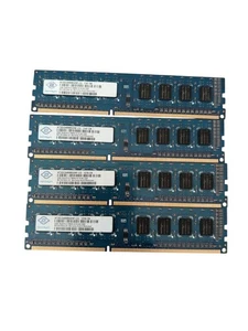 NANYA 2GB PC3-10600U DDR3 Memory Module NT2GC64B88G0NF-CG- 8GB Total - Picture 1 of 2