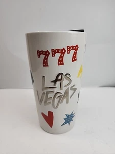Starbucks Las Vegas 777 Kaffee Keramik Travel Mug - 12 oz mit Deckel - Bild 1 von 12