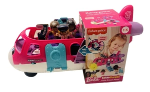 Fisher-Price Little People Barbie Little Dream Plane with Lights, Music, Figures - Picture 1 of 8