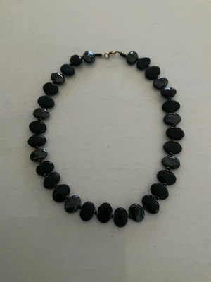 Colar de contas de cerâmica Kazuri cerâmica terrosa boho queniana - Imagem 1 de 4