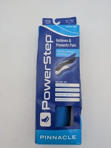 PowerStep Pinnacle Neutral Arch Mens 7-7.5 Womens 9-9.5 Full Length Shoe Insoles - Picture 1 of 6