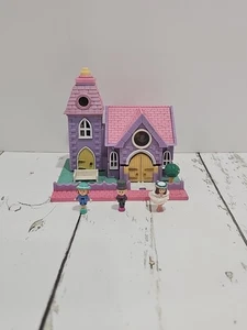 Bluebird Polly Pocket Playset 1993 Illumina Cappella Matrimonio VEDI DESCRIZIONE - Foto 1 di 15
