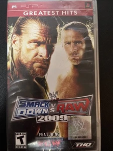 WWE SMACKDOWN VS RAW 2009 GREATEST HITS (PSP) CIB WITH MANUAL TESTED - Picture 1 of 3