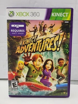 Xbox 360 Kinect Adventures (2010)  Includes Manual Tesed Works Nice Condition  - Image 1 of 4