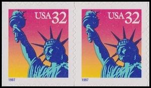 US 3122 Statue of Liberty 32c horz pair MNH 1997 - Picture 1 of 1