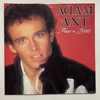 Adam Ant Puss n Boots Vinyl Record 7” 45 RPM A3614 CBS Records 1983 Original - Image 1 of 4