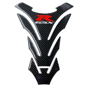 Carbon Fibre Motorcycle Tank Pad Protector Sticker for Suzuki GSXR 1000 750 600 - Picture 1 of 2