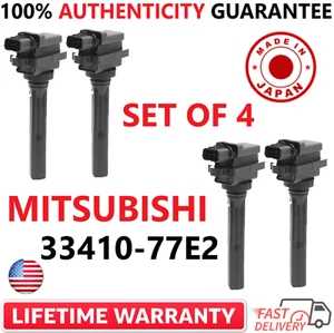 Juego de 4 bobinas de encendido OEM MITSUBISHI para 1998-2007 Suzuki I4 V6, 33410-77E2 - Imagen 1 de 5