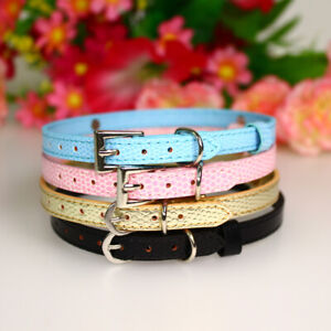 10p 370*10+8mm Personalized Pet Dog Cat Collar Adjustable Copy Leather Charms