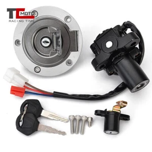 Ignition Switch Fuel Gas Cap Seat Lock Keys For Yamaha MT03 MT-03 2006-2012 FZ10 - Imagen 1 de 11