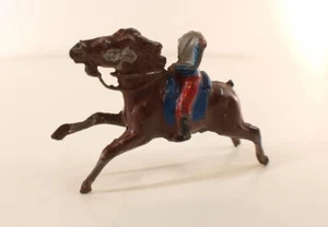 GM Georges Munckle France cavalier à cheval plomb creux 48 mm de 1920 RARE - Picture 1 of 7