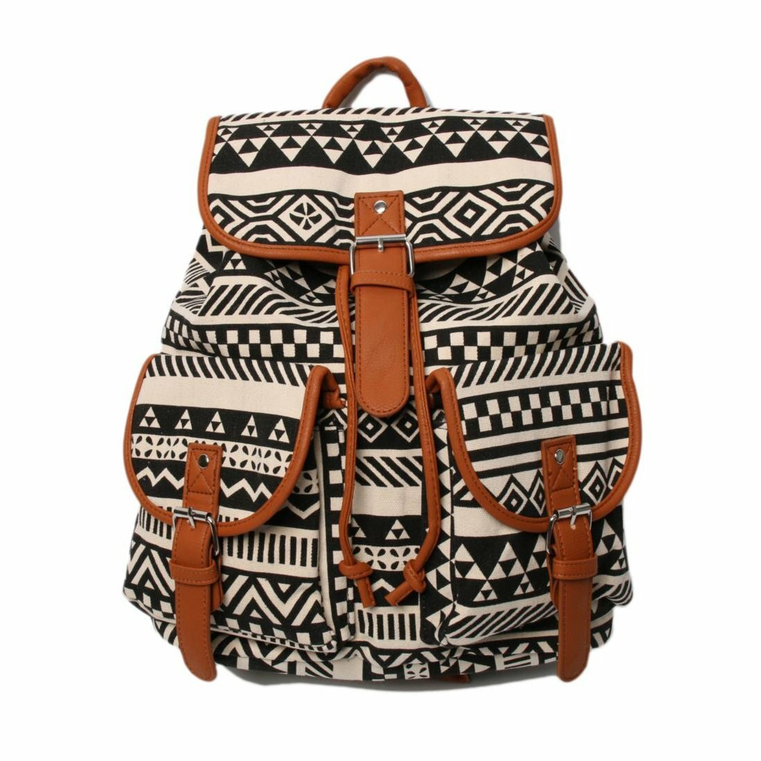 Vtg Pegasus Tapestry Garment Bag Aztec 
