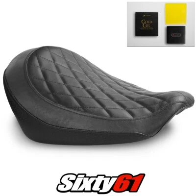 Triumph Thunderbird Storm Seat Cover and Gel 2010-2017 Vintage Black Luimoto - Imagem 1 de 4