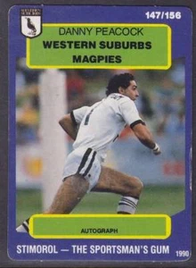 1990 STIMOROL WESTS DANNY PEACOCK NO.147 - Picture 1 of 1