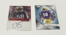 Zion Tupuola-Fetui Rookie 2023 SAGE Autograph Next Level Red #NLS-ZTF Auto &Base