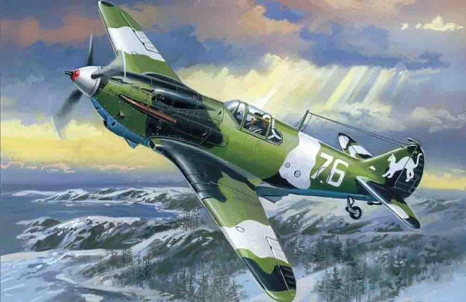 Icm 1/48 Lagg-3 Series 1-4 WWII Soviet Fighter