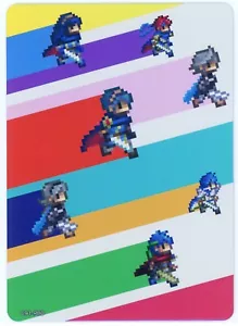 C91-PBD - Pixel Art Marth Lucina Corrin Holo - Fire Emblem 0 Cipher Marker Card - Picture 1 of 2