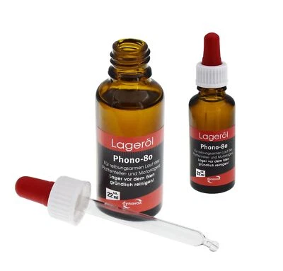Dynavox Plattenspieler Lageröl Phono-80, Spezielles Öl für Plattenteller Lager - Bild 1 von 4