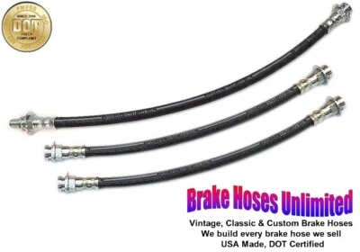 JUEGO DE MANGUERA DE FRENO Buick Riviera 1969 1970 - Tambor delantero Foto 1 de 2