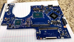 For HP 17-AB 17-W Laptop Motherboard I7-6700HQ GTX960M 857388-601 DAG37AMB8D0 - Bild 1 von 2