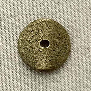 Stardust Wavy Oval Spacer Beads 10mm Antique Brass Plated Alloy Q24 Per Pkg - Picture 1 of 2