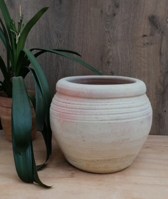 Pflanztopf Blumentopf 2er Set  50cm Blumenkbel Terrakotta rund  Untersetzer 4251089210903 | eBay.de