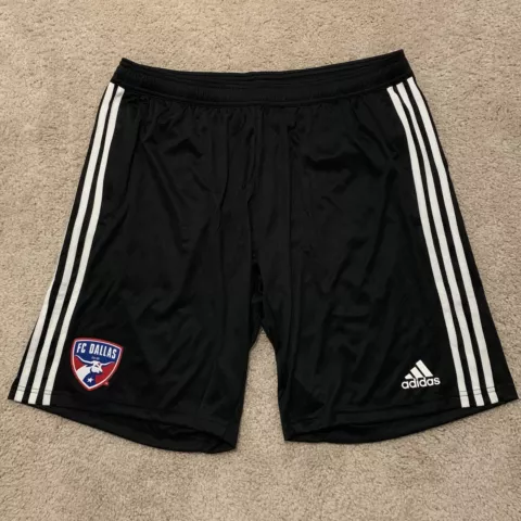 FC Dallas MLS Adidas Men's Adizero Black Authentic Team Shorts XL Cover