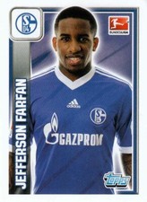 Topps Bundesliga 2013/2014 sticker no. 241 Jefferson Farfan FC Schalke 04 picture